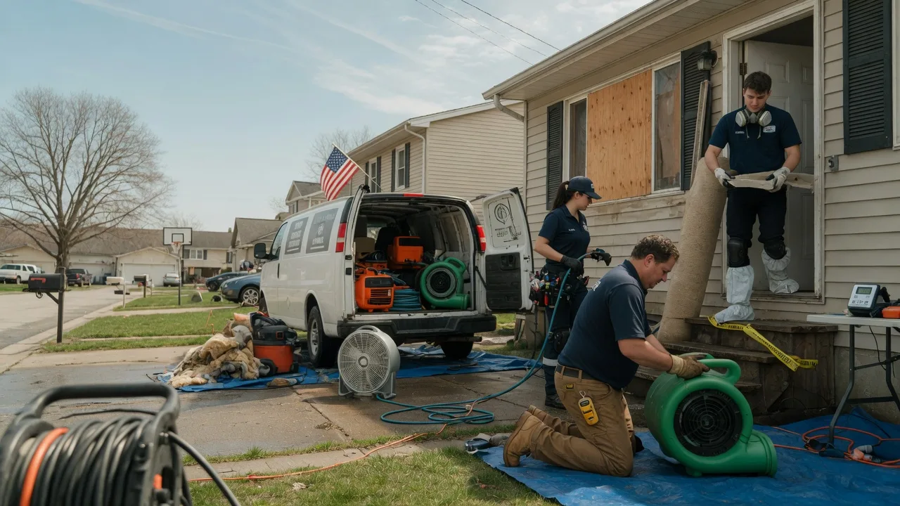 Water Damage Restoration in Du Quoin, IL near me